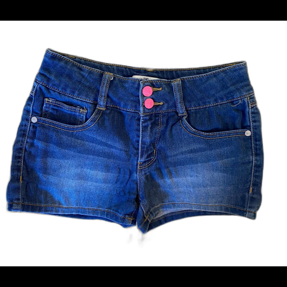 Wallflower‎ Girls Denim Jean Shorts Size 12